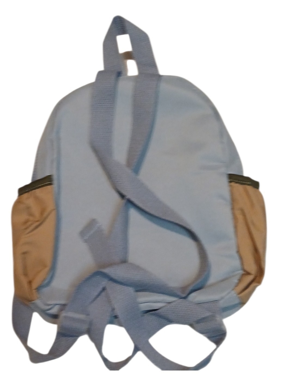 Peanuts -2026 Khaki Colored Snoopy & Woodstock Backpack, Zippered Front Pocket - Picture 2 of 12